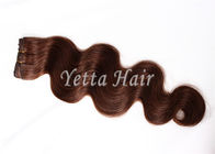 Schönheit brasilianische Haar-Webart 18 Zoll-Browns/Doppeltes einschlag-Remy-Haar