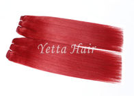 Helles rotes unverarbeitetes Eurasier Remy-Haar, 16 Zoll-Menschenhaar-Webart