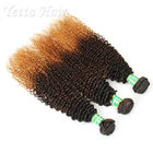 Indisches langes Mischjungfrau-Haar des farbgrad-7A für schwarze Frau