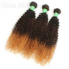 Indisches langes Mischjungfrau-Haar des farbgrad-7A für schwarze Frau