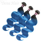 8A farbiges Ombre-Menschenhaar-Erweiterungs-volles Häutchen-Jungfrau-Haar