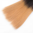 Menschenhaar-Erweiterungs-brasilianisches Jungfrau-Haar-gerade Farbe 1B/27 7A Ombre