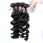 Wirkliche malaysische Haar-Erweiterungs-natürliches Schwarzes Remy 8A für Frauen-gelocktes Haar