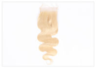 Brasilianer-Jungfrau-Haar-Körper-Welle 4 x der 613 Farbe100% Schließung 4 geben Teil frei