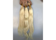 Volles Brasilianer-Jungfrau-Haar des Häutchen-100%/22 bewegen blondes gerades Haar 613 Schritt für Schritt fort