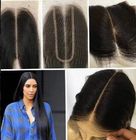 8 Zoll-wirkliche indische Menschenhaar-Webart für Schönheit/Schließungs-Haar-Erweiterungen Kims K