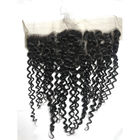 Schwarze gelocktes Haar-Webart-Bündel-unverarbeitete Jungfrau-peruanische Menschenhaar-Erweiterungen