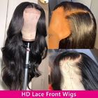 Spitze Front Human Hair Wigs des Brasilianer-250g HD 13x4