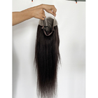 brasilianisches Front Human Hair Wigs No-Verschütten der Spitze-1B/27