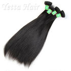 Natürliche schwarze malaysische Menschenhaar-Erweiterungen/Schönheit gerades Remy-Haar