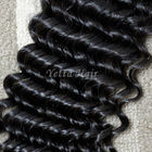 Malaysisches Jungfrau-Haar-gelockte tiefe Wellen-Haar-Erweiterungen 8&quot; - 30&quot; verfügbar