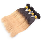 Menschenhaar-Erweiterungs-brasilianisches Jungfrau-Haar-gerade Farbe 1B/27 7A Ombre