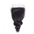 24 Brasilianer-Jungfrau-Haar-natürliche Farbe Inche 100% kein verschüttender doppelter Einschlagfaden