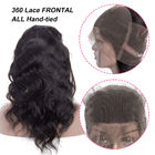 100% peruanische Jungfrau-Körper-gewelltes Haar-Erweiterungen für schwarzes Haar keine Spalte