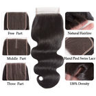 Natürliche Farbe-Unprocessde-Jungfrau-brasilianische Haar-Erweiterungen für schwarze Frauen